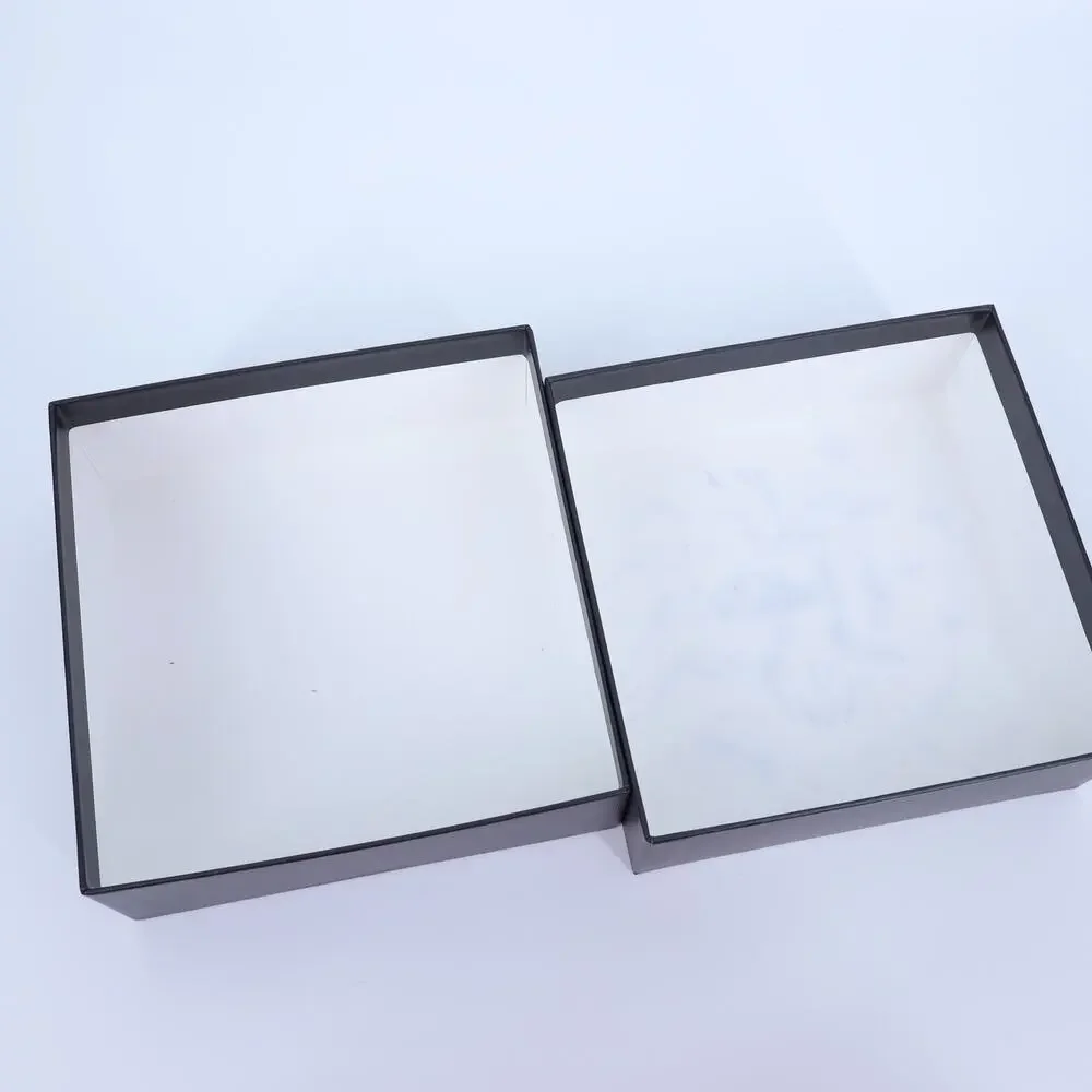 GUCCI Black and White Gift Box 7.5x7.5x2.75